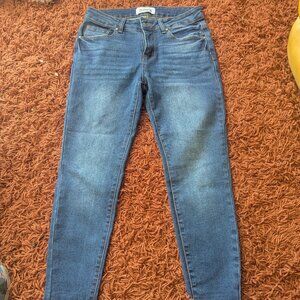 Telepatia Skinny Blue Jeans Sz 7 Petite